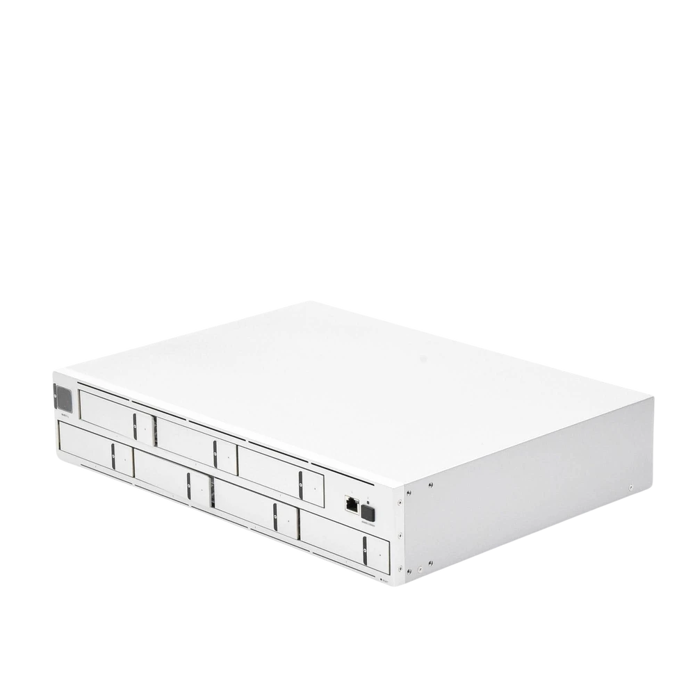 UNVRPRO-AD-5-l NVR PRO UniFi Protect, con bahía para 7 discos duros, almacena hasta 20 cámaras 4k o 60 cámaras 1080p, pantalla táctil UNVR-PRO 6