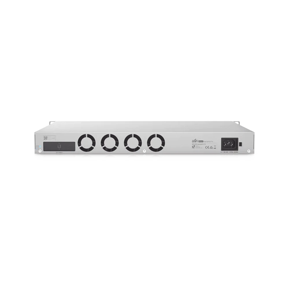 USWPROAGGREGATION-AD-4-l UniFi Switch PRO Aggregation Capa 3 para fibra óptica con 28 puertos SFP+ (10G) y 4 puertos SFP28 (25G), pantalla informativa USW-PRO-AGGREGATION 5