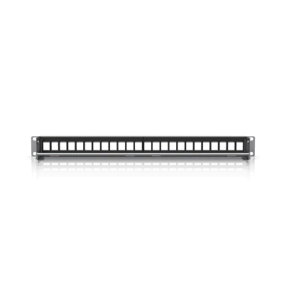 adicional_5S400 UACC Rack Patch Panel Blank 24 Puertos - Panel Patch Keystone 1U con Barra de Gestión de Cables y Estética Uniforme UACC-RACK-PANEL-PATCH-BLANK-24 6