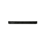 Tapa Ciega Estándar de 19in, Compatible con Racks con Rieles de Orificio Roscado, Instalación sin Herramienta, Plano, 1 UR, Color Negro lateral_derecha_0S400-35