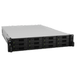 Unidad de Expansión Synology RX1217/RX1217RP | 12 Bahías de Disco | Compatible con RackStation 2U | Expansión de Volumen en Línea | Fuentes de Alimentación Redundantes (RX1217RP) | Administración DSM. lateral_izquierda_0S400-28