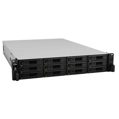 lateral_izquierda_0S400-28 Unidad de Expansión Synology RX1217/RX1217RP | 12 Bahías de Disco | Compatible con RackStation 2U | Expansión de Volumen en Línea | Fuentes de Alimentación Redundantes (RX1217RP) | Administración DSM. RX-1217RP 3