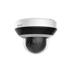 Mini Domo PTZ IP 4 Megapixel / 4X Zoom / H.265+ / 20 mts IR EXIR / WDR 120dB / PoE / IK10 / Exterior IP66 / Ultra Baja Iluminación / Micrófono Integrado / PoE portada_0S400-13