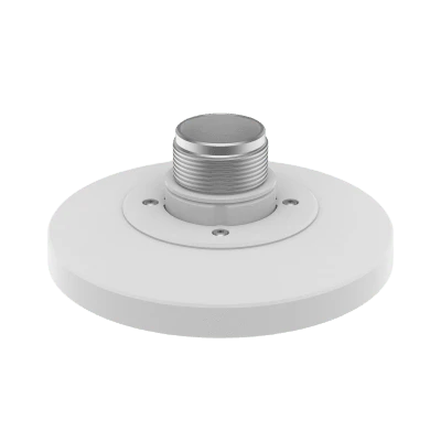 Adaptador tipo Plato necesario para montar en Pared o Techo Cámaras Hanwha serie X y P.