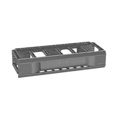 Organizador de Cables Horizontal CableTek, Sencillo (Solo Frontal), Para Rack de 19in, 1 UR