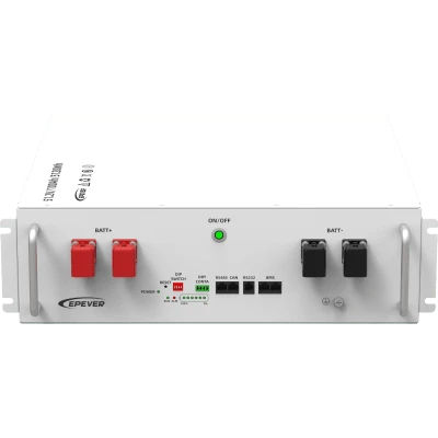Batería de Litio LiFePO4 51.2Vcc, 5.12Kwh, 4UR