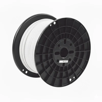 Bobina de Cable UTP de 4 Pares, Cat6A, 23 AWG, CMP (Plenum), Color Blanco, 305 Metros (1000 Pies)