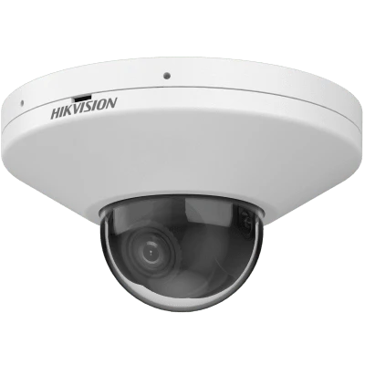[Hik AI] Mini Domo IP 4 Megapixel / Lente 2 mm / Ideal para Elevadores / Diseño Compacto / ColorVu / 2 Micrófonos Integrados / Interior / ACUSENSE / Captura Facial / PoE / WDR 130 dB / ONVIF / Micro SD
