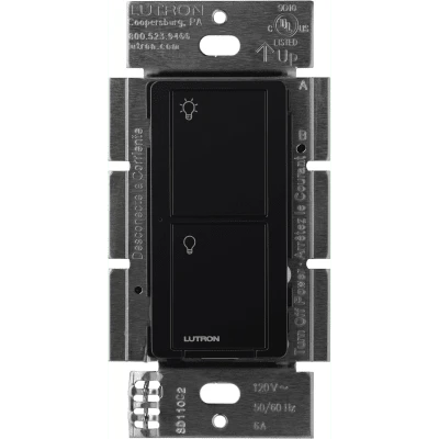 (Caseta Wireless) Interruptor Inteligente On/Off, requiere cable neutro. 6A, /120V