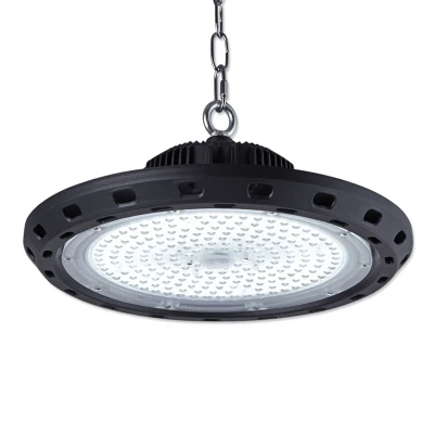 Campana Led Industrial UFO / 100 W / Suspendido / 85 - 265 V CA / Luz Fría 6500 K.