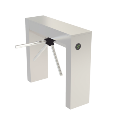 Torniquete Trípode Bidireccional de Acero Inoxidable Con Indicadores de Paso / Para Aplicaciones de Interior y Exterior Protegido / Tipo Puente