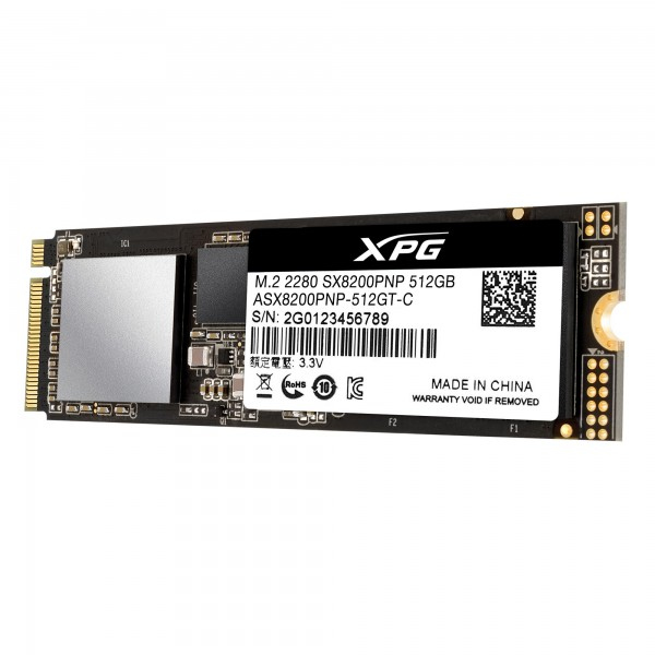 DDUDAT1020_2_full SSD ADATA ASX8200PNP-512GT-C, 512 GB, PCI Express, 3500 MB/s, 2400 MB/s ASX8200PNP-512GT-C 3