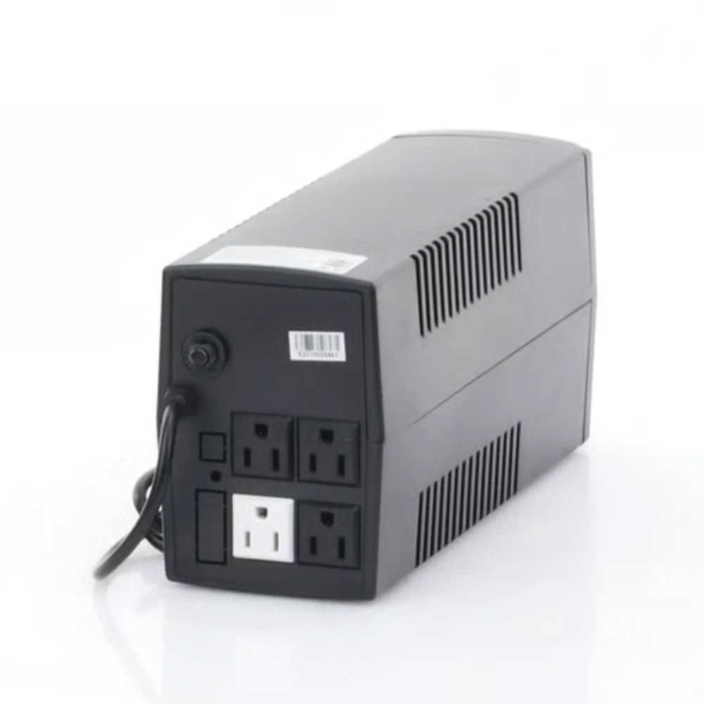 EPU600LCD-AD-11-l UPS de 600VA/360W / Topología Línea Interactiva / Entrada y Salida 120 Vca / Clavija NEMA 5-15P / 4 Tomas NEMA 5-15R EPU600LCD 4