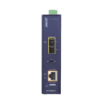 Convertidor de medios industrial PoE+ 1000BASE-SX a 10/100/1000BASE-T 802.3at (SC,MM) -550 m IGTP802T-LAT-IZQ-l