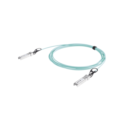 Cable AOC SFP+ de 1&10 Gbps a 1&10 Gbps / Cable de fibra óptica Activo / Longitud: 30 metros