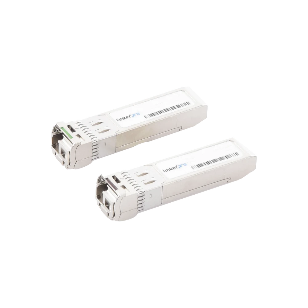 LPSFPBD10G3-l Transceptores Ópticos Bidireccionales SFP+ (Mini-Gbic) / Monomodo 1270 & 1330 nm / 10 Gbps / 10GBASE-BX / Conector LC/UPC Simplex / DDM / Hasta 3 km / 2 Piezas LP-SFP-BD-10G-3 1