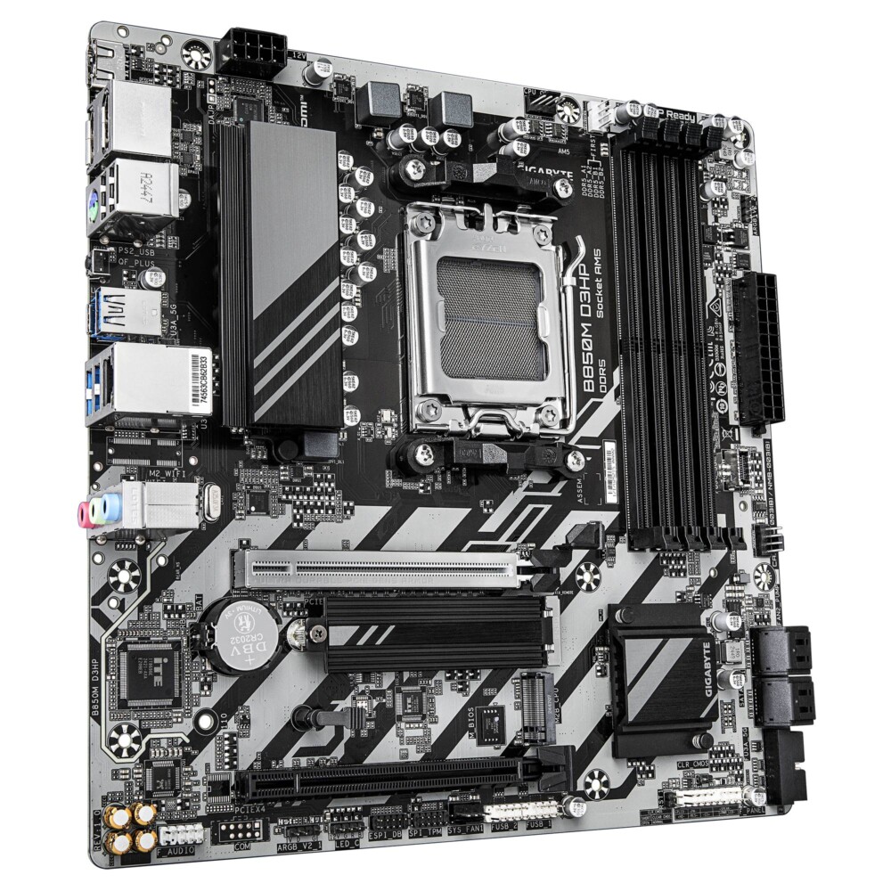 MBDGIG5610_2_full TARJETA MADRE GIGABYTE MICRO ATX B850M D3HP, DDR5, AM5, 256 GB, PARA AMD 3