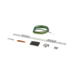 Kit de Puesta a Tierra con Jumper 6 AWG RGREJ696Y y Barra de Conexiones de 20 Orificios RGRB19U, para Rack de 19in RGRKCBNJY-AD-2-l
