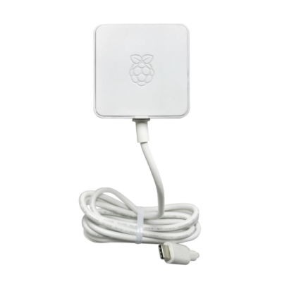 Fuente de Poder Oficial para Raspberry Pi 4 Model B / 5V / 3A / Blanco