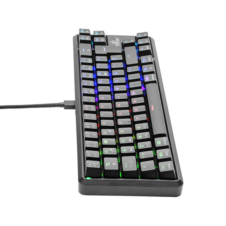 YEYIAN, TECLADO GAMER AKIL S3500, SWITCH AZUL, 69 TECLAS, ANTI GHOSTING Y N-KEY, LED RGB DE ARCOIRIS, 18 EFECTOS, IP42, USB, BATERIA INT YTM-28210B TECYEY150_4_full