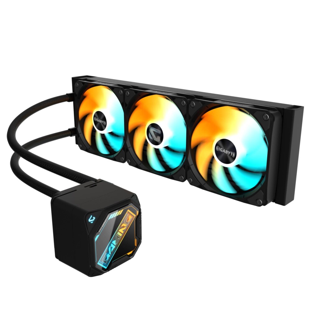 ENFRIAMENTO LIQUIDO GIGABYTE GME 360I, 2200 RPM, 3 VENTILADORES DE 120MM, NEGRO, PARA INTEL Y AMD GME 360 1