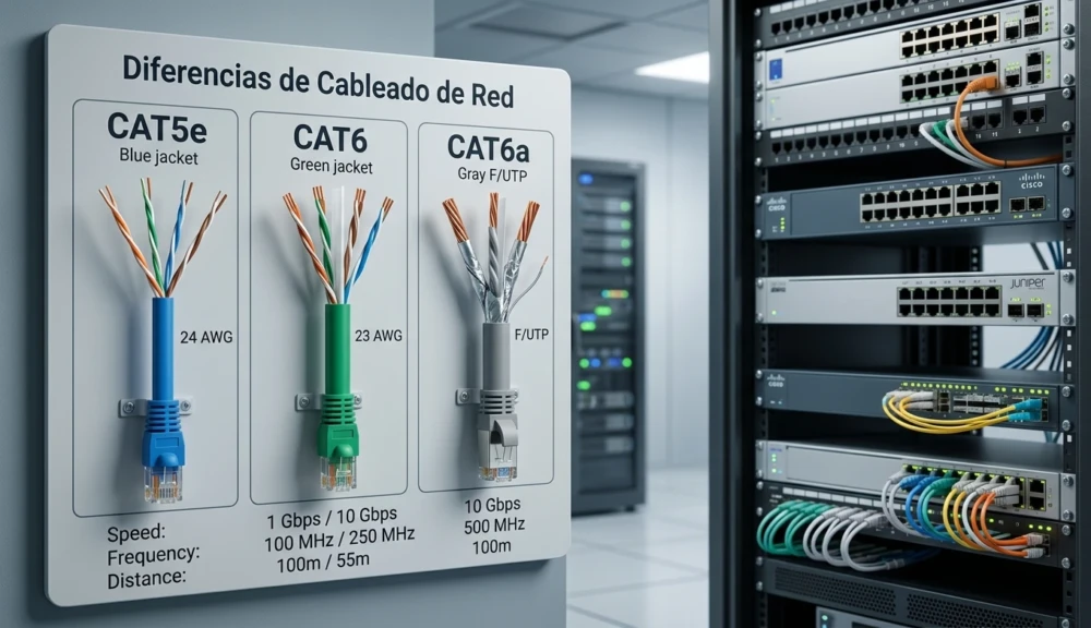 Diferencias entre cableado Cat5e, Cat6 y Cat6A en empresas diferencias-entre-cableado-cat5e-cat6-y-cat6a-en-empresas-img-2
