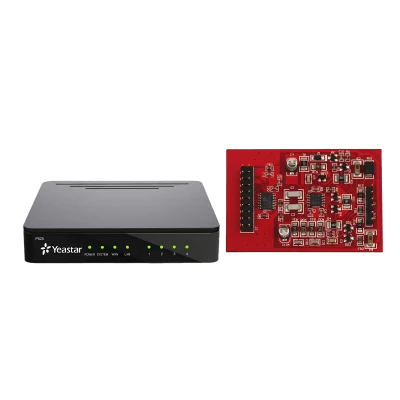 frontal_0S400-56 Kit Telefonía IP PYME / Conmutador P520 20 Extensiones / 10 Llamadas Simultáneas / Módulo O2 2 Puertos FXO / Modular / VoIP SIP KIT-P520-PYME 2