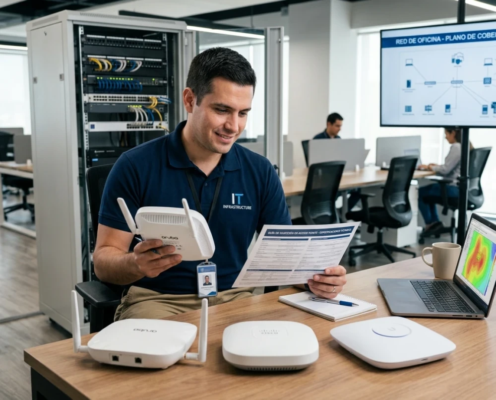 Guía para elegir Access Points en oficinas grandes 6