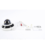 Mini PTZ IP 2 Megapixel / 4X Zoom / Audio Bidireccional / H.265+ / 20 mts IR EXIR / WDR 120 dB / PoE / IK10 / IP66 / Ultra Baja Iluminación / Micrófono Integrado / Micro SD lateral_izquierda_0S400-9