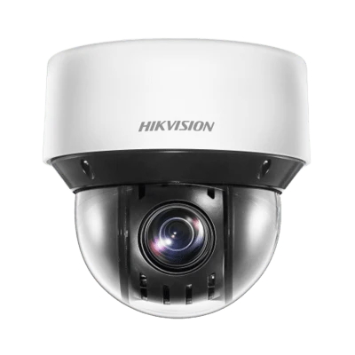 Mini Domo IP PTZ 2 Megapixel / 25X Zoom / 50 mts Luz Infrarroja Inteligente (Visión Nocturna) / Autoseguimiento / WDR 120 dB / PoE+ / IP66 / Ultra Baja Iluminación / MicroSD