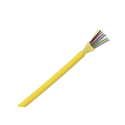 Cable de Fibra Óptica de 24 Hilos, Monomodo OS2 9/125, Interior, Tight Buffer 900um, No Conductiva (Dieléctrica), LSZH, Precio Por Metro