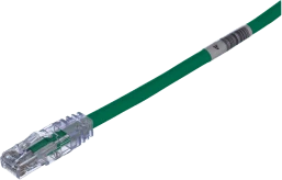 Cable de Parcheo TX6, UTP Cat6, 24 AWG, CM, Color Verde, 3.05 Metros (10 Pies)