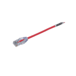 Cable de Parcheo TX6, UTP Cat6, Diámetro Reducido (28AWG), Color Rojo, 7.62 Metros (25 Pies) portada_0S400-26