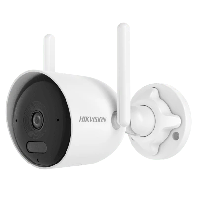 Bala IP 2 Megapixel / Lente 2.8 mm / Dual Light (30 mts IR + 30 mts Luz Blanca) / Wi-Fi  / ACUSENSE / Audio Bidireccional (Micrófono y Bocina) / IP66 / dWDR