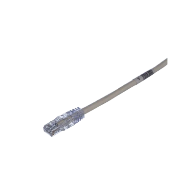 Cable de Parcheo TX6, UTP Cat6, 24 AWG, CM, Color Blanco, 0.3 Metros (1 Pie)
