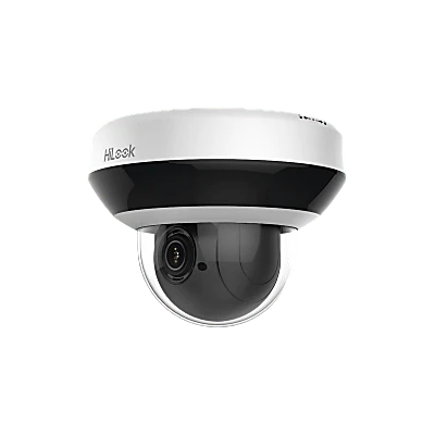 Mini PTZ IP 2 Megapixel / 4X Zoom / Audio Bidireccional / H.265+ / 20 mts IR EXIR / WDR 120 dB / PoE / IK10 / IP66 / Ultra Baja Iluminación / Micrófono Integrado / Micro SD