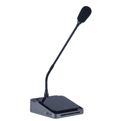 Micrófono Mano Inalámbrico | Rango Frecuencia 470-510MHz, 540-590MHz, 640-690MHz, 807-830MHz | Potencia Salida ≥10dBm | Autonomía >10 Horas | Mute Automático por Caída | Display OLED | 7 Niveles Potencia Aju