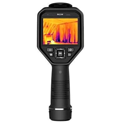 M11W - Cámara Termográfica Portátil con Campo de Visión Amplio / Resolución Térmica 192 x 144 (SuperIR 384 x 288) / Cámara Visual 8MP / FOV 37.2°×27.8° / Rango de -20°C a 550°C / Panta
