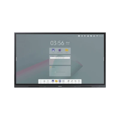 Pantalla Touch 4K Interactivo de 86" con Lápiz Táctil. WIFI,  Puertos USB/RS232/LAN/HDMI/DP, Compatible VESA