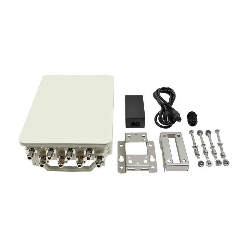 A8NAC-AD-1-l Punto de Acceso Conectorizado Super WiFi Doble Banda en 2.4 y 5 GHz, Hasta 1 km de Cobertura, MIMO 8X8 Para Industria 4.0, Carcasa IP67, Hasta 1167 Mbps A8N-AC 3