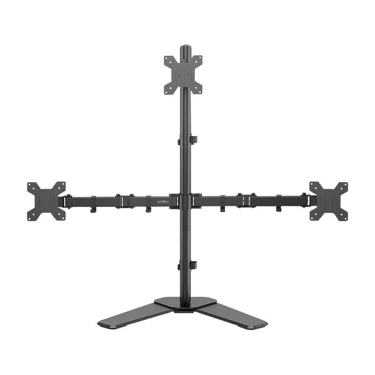 Soporte Tres Monitores ENFORCE ZONE-B SM530 ACTECK Soporte Con Base Articulado para Tres Monitores ACCACT5460_full