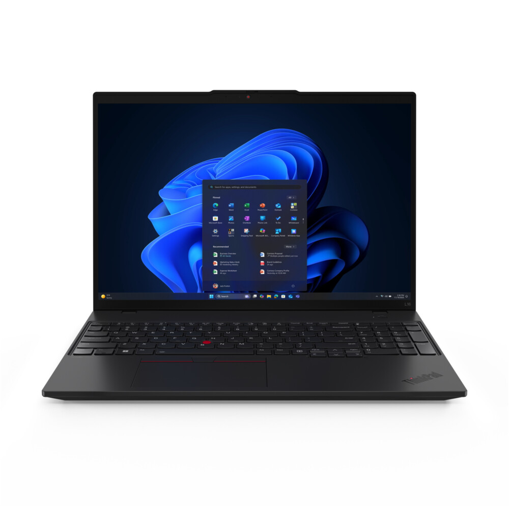 COMLEV6960_1_full Laptop Lenovo ThinkPad L16 Gen 2 Intel Core Ultra 5 225U, IA PC, 16 GB, 512 GB SSD, W11Pro, teclado retroiluminado, 3 años de garantia Premier Support 21SB000YLM 2