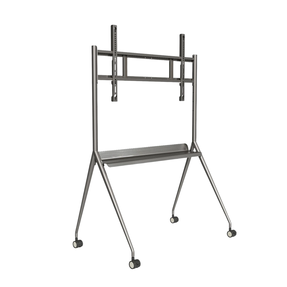 DSD5ABKY2B-l Montaje de Piso Móvil para Pantallas de 86" y 98" / Compatible con VESA / Incluye Soporte para Pantalla DS-D5ABKY2-B 1