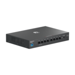 HUAWEI MiniFTTO - ONU Switch Gigabit PoE / 8 puertos 10/100/1000Mbps PoE + 1 PON (SC/UPC)/ Downstream 2.488 Gbps / Upstream 1.244 Gbps / modo puente / 120 W/ Administración Nube F200D8P-l