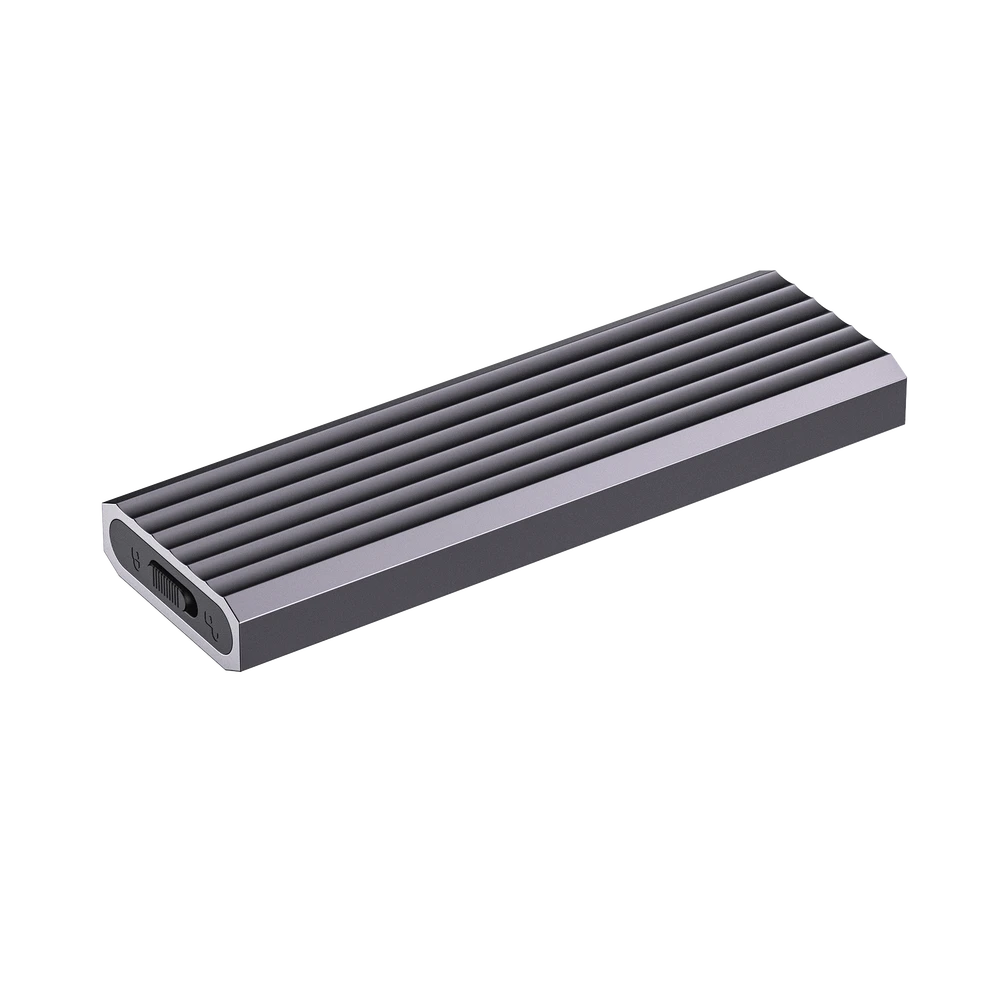 HSHUBMDC1-AD-2-l Carcasa para SSD M.2 (Enclosure) / Conector USB-C / 10G de Trasmisión / Disipación de Calor de Alta Eficiencia HS-HUB-MDC1 3