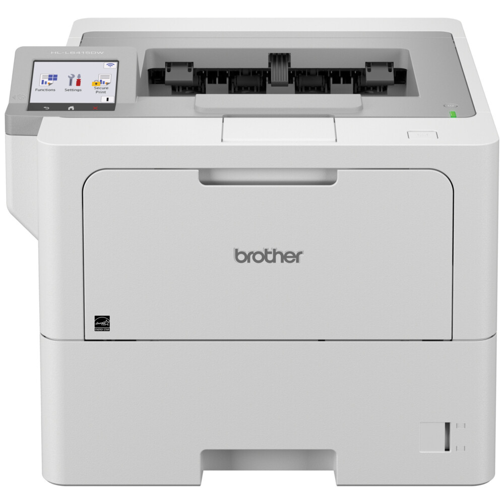 Impresora Láser Monocromática Brother Valor HLL6415DW, 52 ppm, Dúplex, Gigabit Ethernet, Wifi, Tóner de hasta 25,000 págs HLL6415DW 1