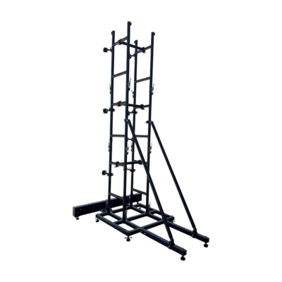 KIT DE MONTAJE A PISO PANTALLA VIDEOWALL 50 X 50 CM | CON SOPORTE INCLINADO | Compatible con DSD4429RICQF y DSD4426RICQF