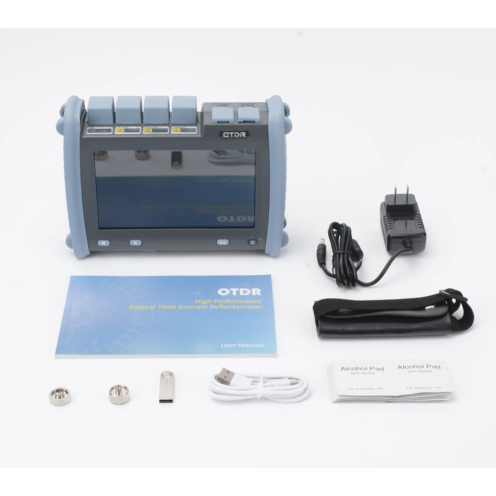 LPOTDRPROLF-AD-3-l OTDR PRO de Alto Rendimiento para Enlaces de Fibra Óptica Monomodo / Pruebas en Fibra Óptica Viva / Longitudes de onda: 1310nm, 1550nm y 1625nm / Zona Muerta por Evento de 0.8 Metros (2.62 Pies) / VFL 5mW / Distancia de prueba de hasta 420 km LP-OTDR-PRO-LF 4