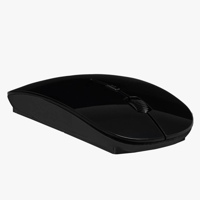 Mouse ACTECK Inalámbrico 2.4 GHZ 1600 DPI 3 LVLS WINDOWS-LINUX-MAC OS SLIM Negro OPTIMIZE MI240 MOUACT060_4_full