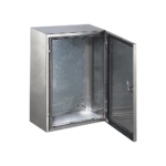 Gabinete de Acero Inoxidable IP66 Uso en Intemperie (400 x 600 x 250 mm) con Placa Interna Galvanizada. PST406025INOXB-l